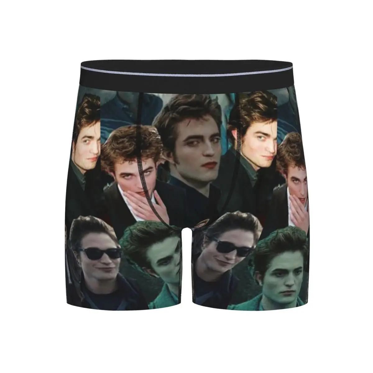 

Long Boxer Underpants Shorts Edward Cullen Twilight Panties Men's Ventilate Underwear for Homme Man Boyfriend Gifts