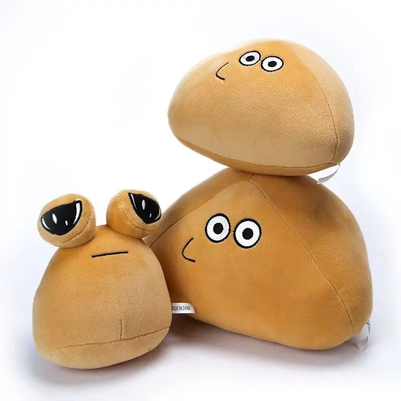 Game My Pet Alien Pou Plush Toy 13-25cm Anime The Maw Pou Doll Cute Cartoon Soft Stuffed Pillow Children Birthday Christmas Gift