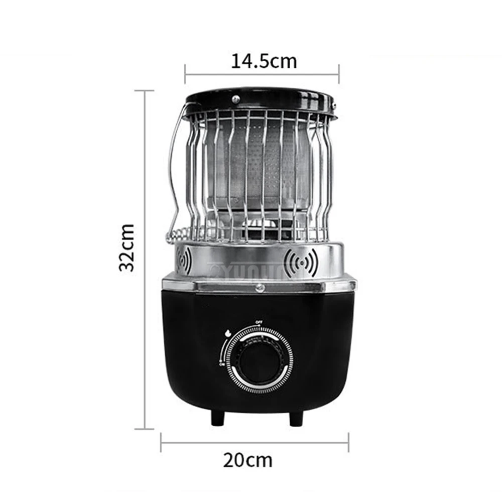 2027 Outdoor ice fishing heater Portable Outdoor camping heating machine Dual-purpose for roasting and cooking