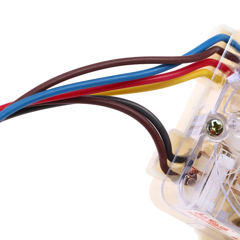 1 шт., 6 проводов, 180 градусов, таймер для стиральной машины-наполуавтоматический двухцилиндровый таймер для стирки, аксессуар