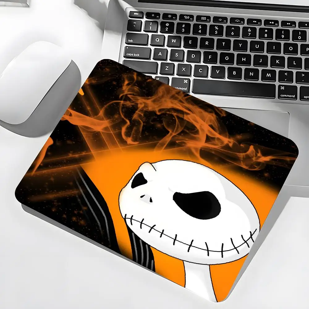 Disney Jack Skellington koszmar przed świętami Bożego Narodzenia podkładka pod mysz laptop stacjonarny prosta gumowa mała podkładka antypoślizgowa 450x400