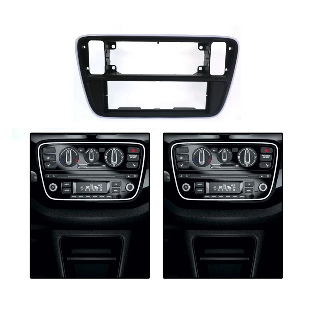 1 Din Car Radio Fascia For UP For Seat Mii For Skoda Citigo 2012+ DVD Frame Bezel Panel Installation Dash Kit-X67A