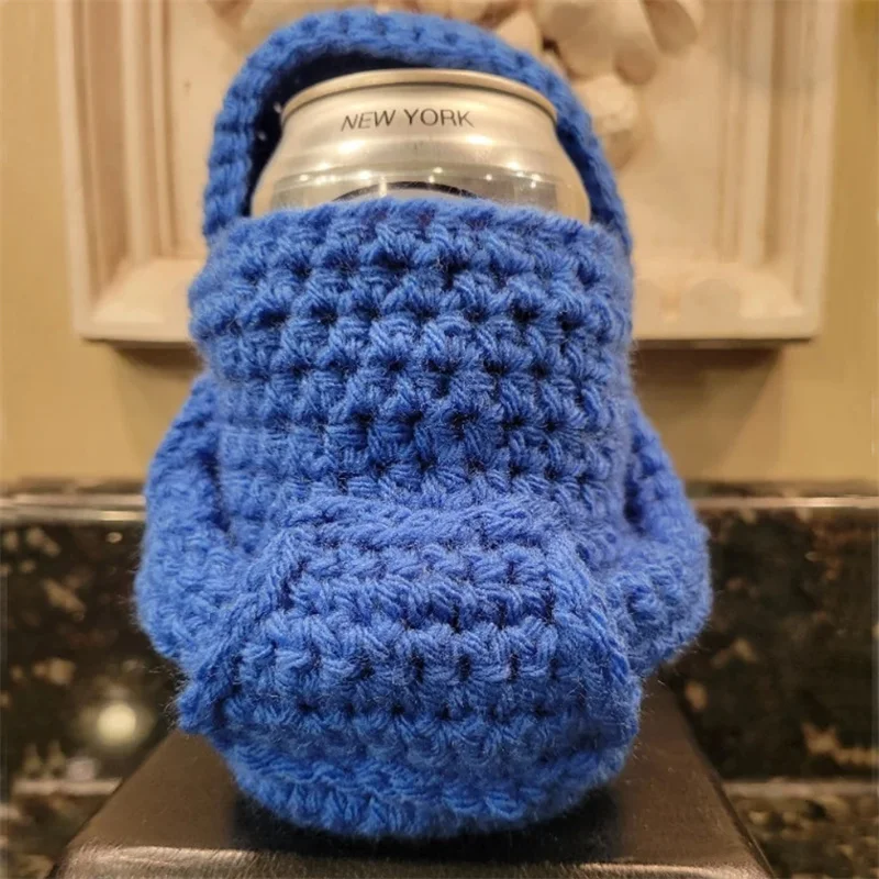 Halloween Wine Bags Bottle Cover hoodie Knitted Wine Bottle Bag For Helloween Party Birthday Holiday Decor Home Storage