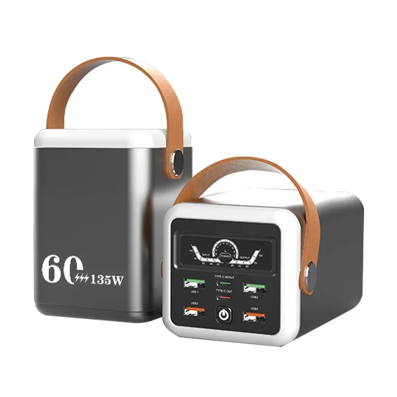 

2025 Hot 135W Pd Outdoor Quick Charging Portable Power Banks Power Station 60000mah 90000mah 120000mah Laptop Power Bank
