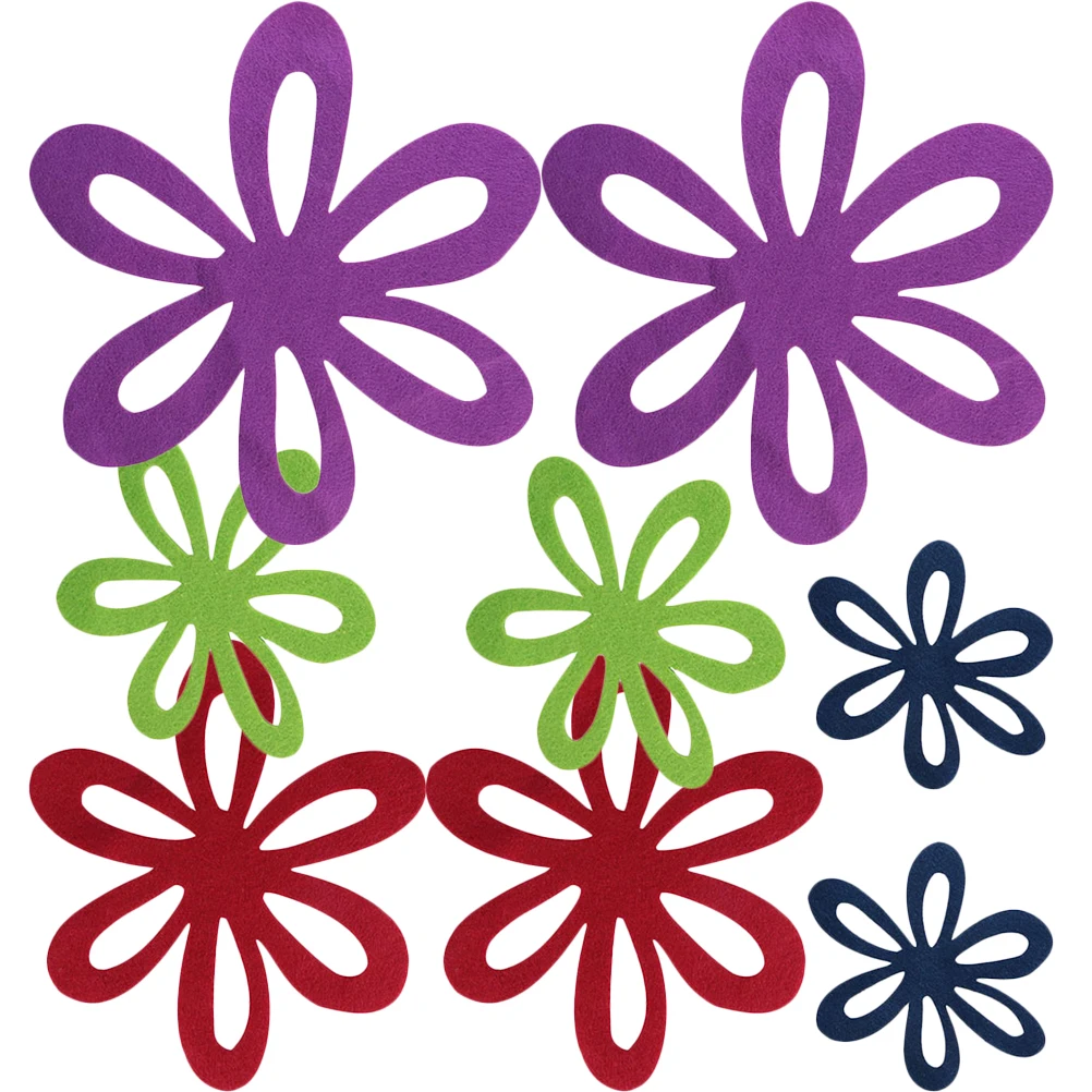 

8 Pcs Hot Reusable Hot Dish Mat Pads Non woven Fabric Worktops Reusable Dish Mat Trivet Pot Holder Kitchen Accessories