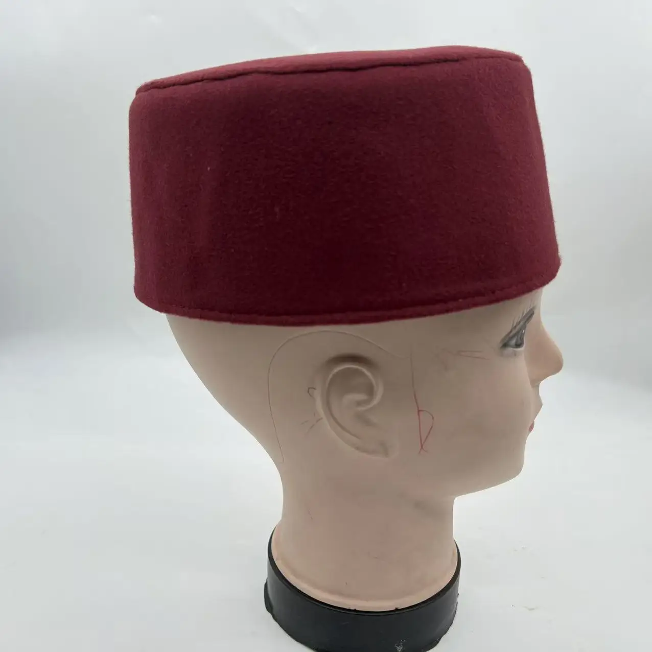 Topi Muslim Pria Wanita Pakaian Sholat Kopiah Islami Taqiyah Kufi Tax Produk Kippa Elips Wol Turki 03626