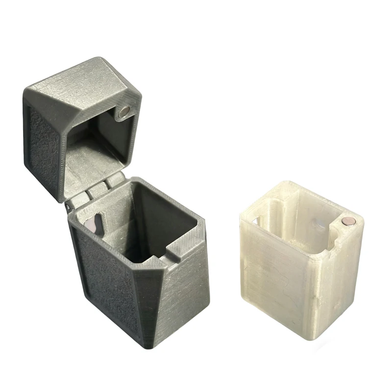 

1PCS For DJI Mic 2 Microphone Transmitter Storage Case Portable 3D Printing Carring box Magnetic Flip Opening Protective Parts