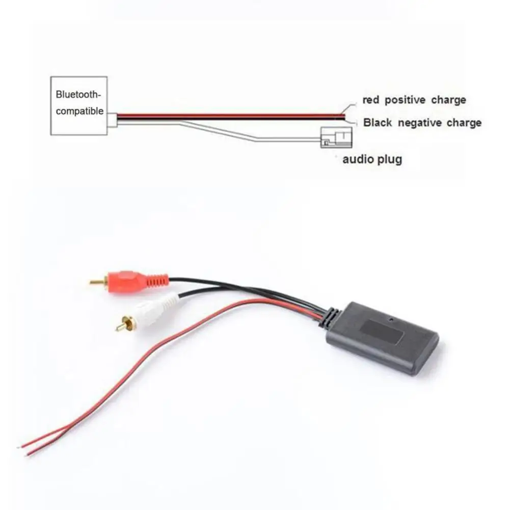 AUX Bluetooth Adapter Bluetooth Receiver 5.0 2RCA USB Port AUX Cable USB Adapter Car Electronics WMA WAV FLAC