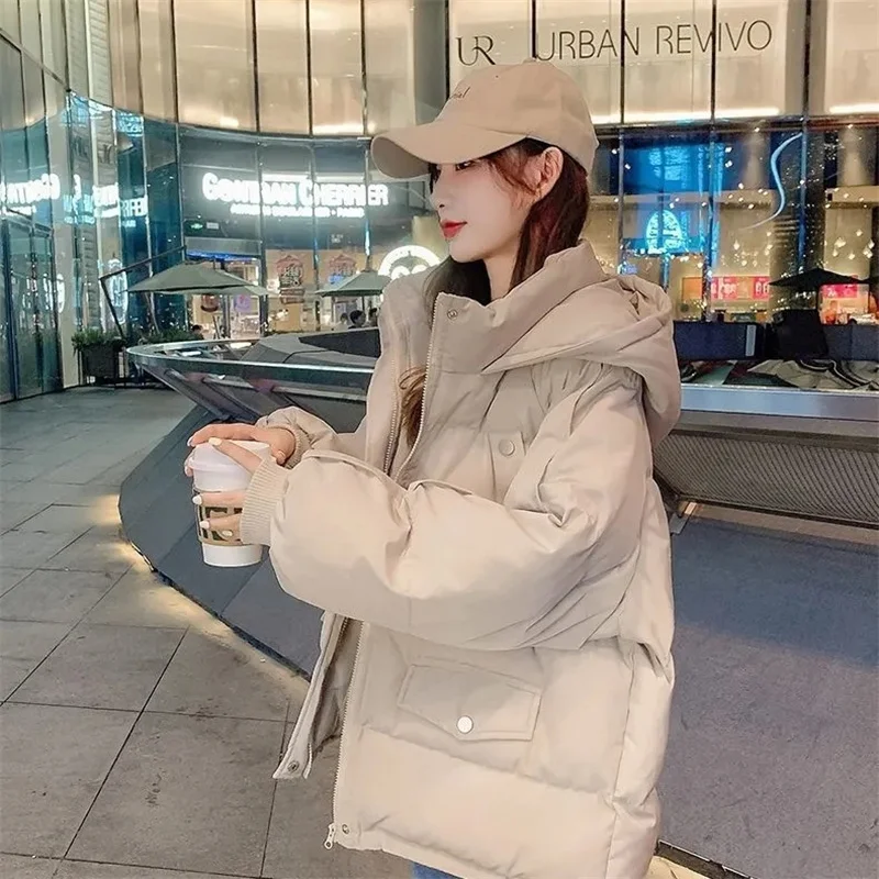 2025 Nieuwe Damesjas Broodstijl Jas Warmte Loose Fit Winter Dikker Katoenen Top Koreaanse Stijl Jas Bovenkleding