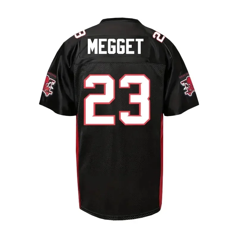 Mean Machine American Football Trikot Schnelltrocknend Mesh-Shirt Herren Nummer 13 18 23 X Filmversion Training Retro Fan Sport Top – Detail 8