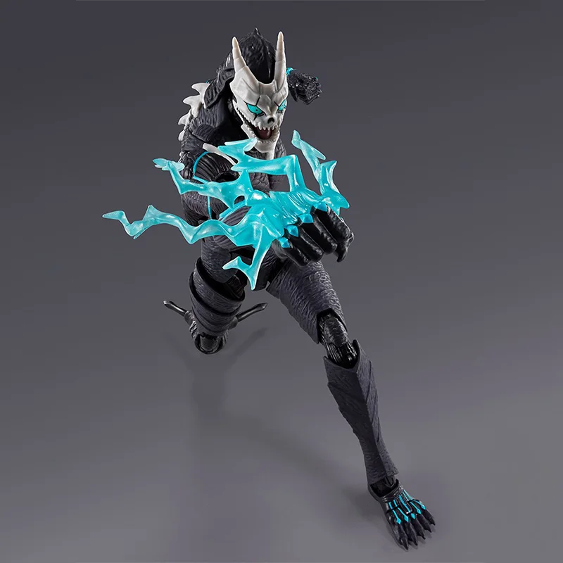 الحزمة الأصلية متوفرة في المخزون بانداي SHF KAIJU No.8 كافكا هيبينو البدلة المتنقلة الشكل النهائي نموذج أنيمي عمل لعبة هدية للأطفال
