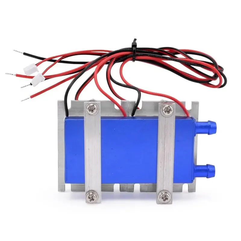 144W Thermoelectric Peltier Refrigeration Cooler DC 12V 15A Semiconductor Cooling System for Small Air Conditioning Fan Module
