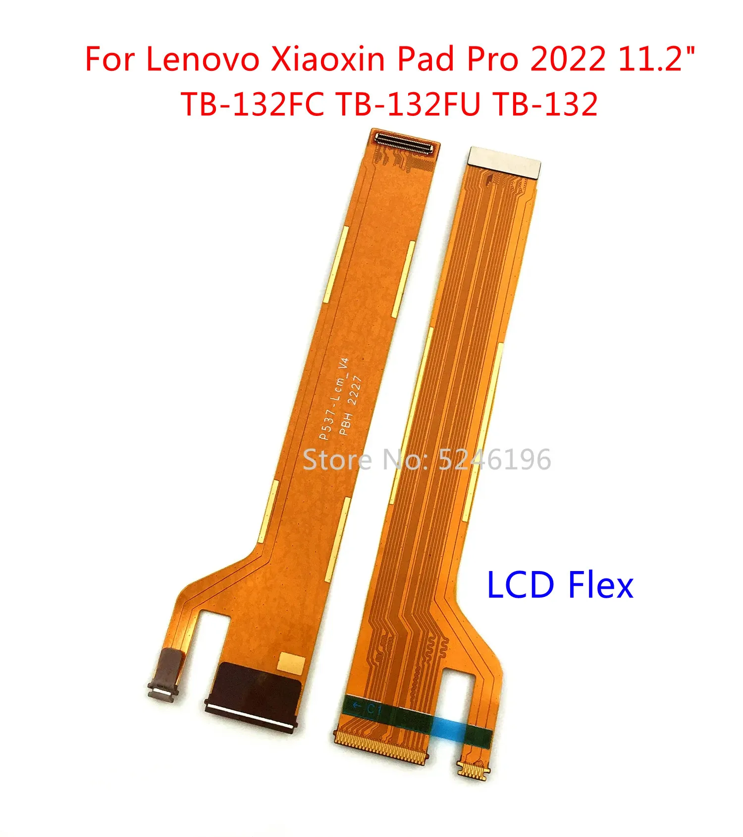 1 шт. гибкий кабель ЖК-дисплея для подключения материнской платы для Lenovo Xiaoxin Pad Pro 2022 11,2 дюйма TB132FU TB-132FU TB132FC TB-132FC замена 1 шт. гибкий кабель ЖК-дисплея для подключения материнской платы для Lenovo Xiaoxin Pad Pro 2022 11,2 дюйма TB132FU TB-132FU TB132FC TB-132FC замена