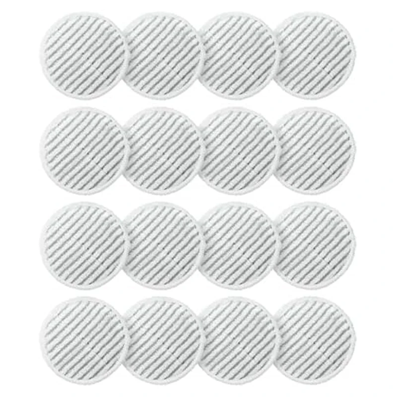 16PCS Replacement Steam Mop Pads For Shark S7001 S8001 S8201 S7201 S7000AMZ S7000 S7005 S7020 Washable Reusable Mop Pads