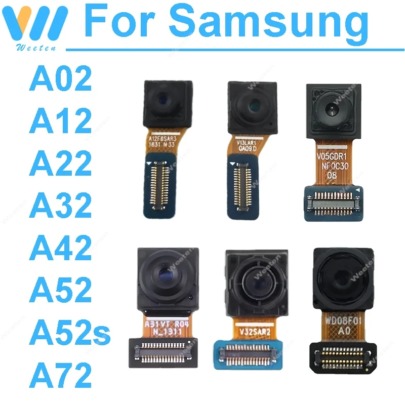 

1 шт. для Samsung Galaxy A02 A12 A22 A32 A42 A52s A52 A72 4G 5G: гибкий кабель модуля фронтальной камеры, запасные части для ремонта