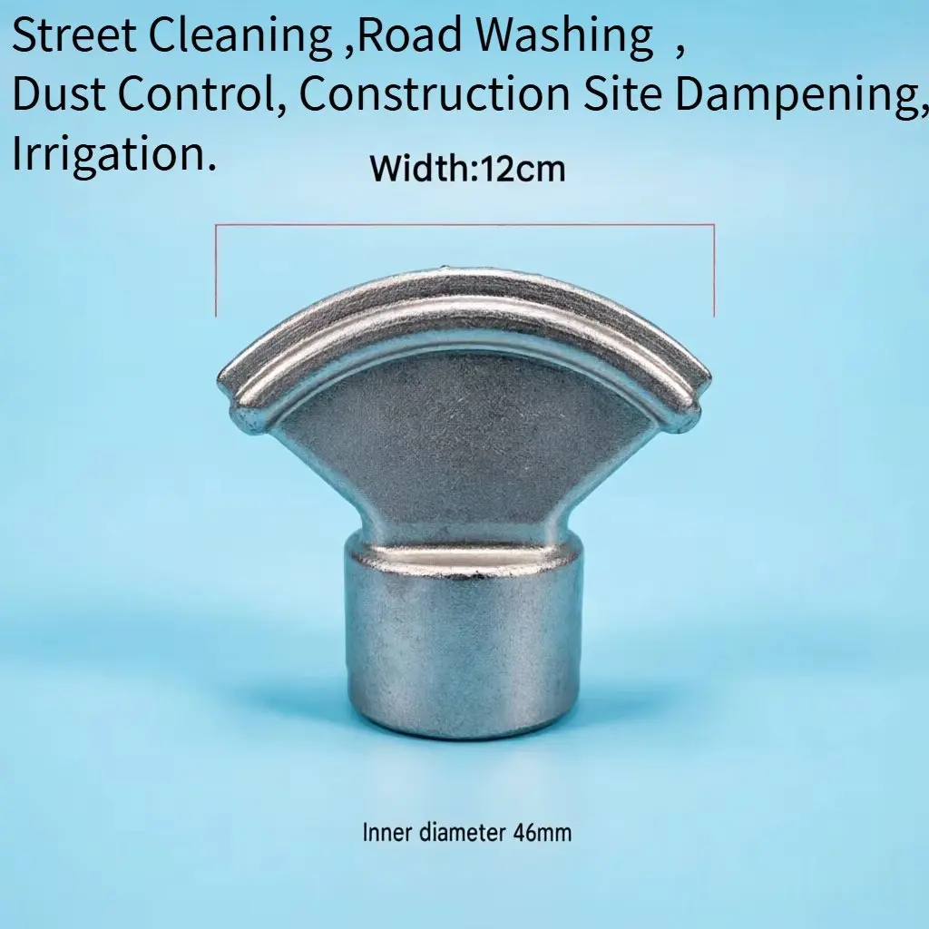 Heavy Duty Water Truck Duckbill Nozzle Flat Fan Spray Head for Dust Suppression Tanker Street Cleaning Vehicle Accessories