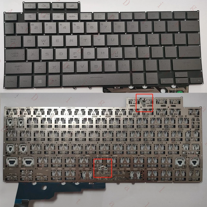 WW For ASUS ROG Zephyrus G16 Air GU605 GU605M 2024 Laptop Keyboard Replacement