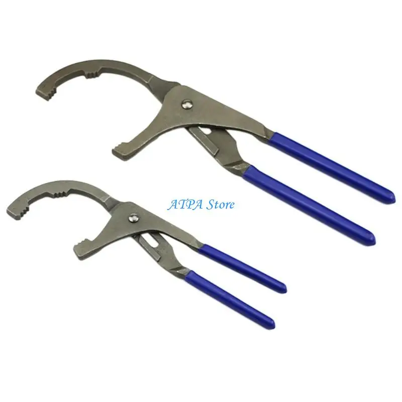 

U13C 9''/12" Oil Filter Remover Pliers With Adjustable Handle Auto Tool Repair Pilers for Car Motorcycle