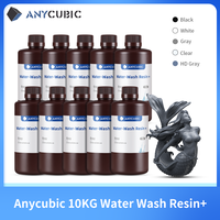 ANYCUBIC Water-Wash 10KG 1KG 3D Printer Resin Water-Washable High Precision Low odor And Low Viscosity for LCD 3D printer Photon