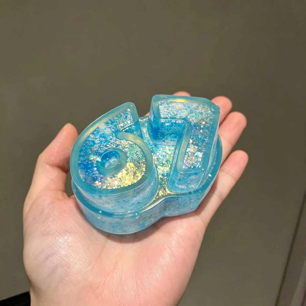 Juguete antiestrés Squishy Six Seven de maltosa con textura de harina, juguete divertido sensorial para aliviar el estrés, juguete de descompresión para adultos, relajante