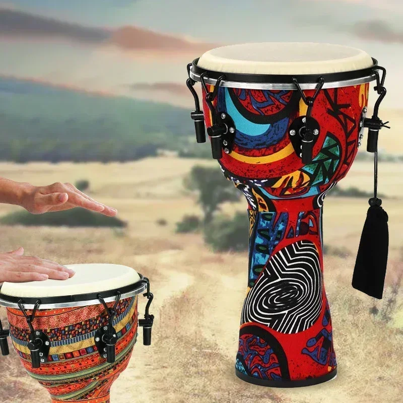 Selected Good Items Cross-border African Percussion Drums Polyester Color 8