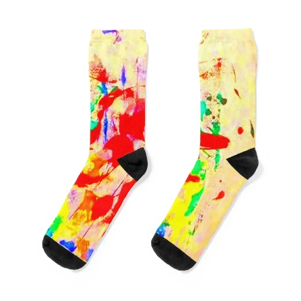 

Glitch Art Socks shoes cycling football christmas gifts Male Socks Women's