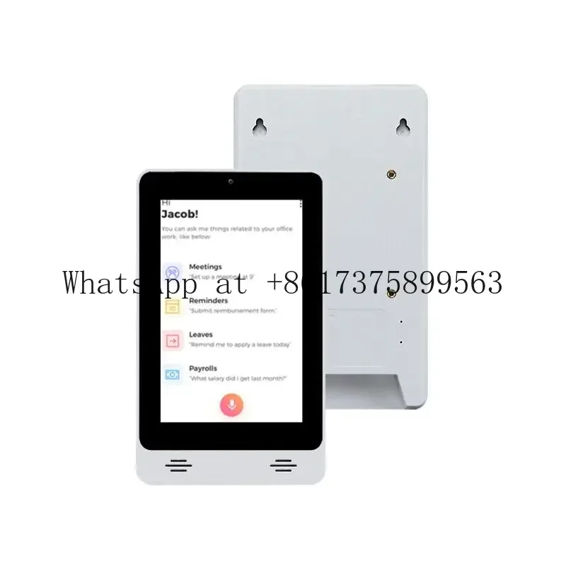 7 Inch Smart Touch Control Panel Black White Grey Color Tablet With Poe Tablet For Smart Home