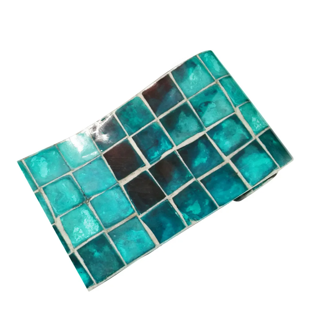 

500 X Mosaic Tile Sticker Waist Line Wall Decor Wallpaper Tiles Porcelain Stickers