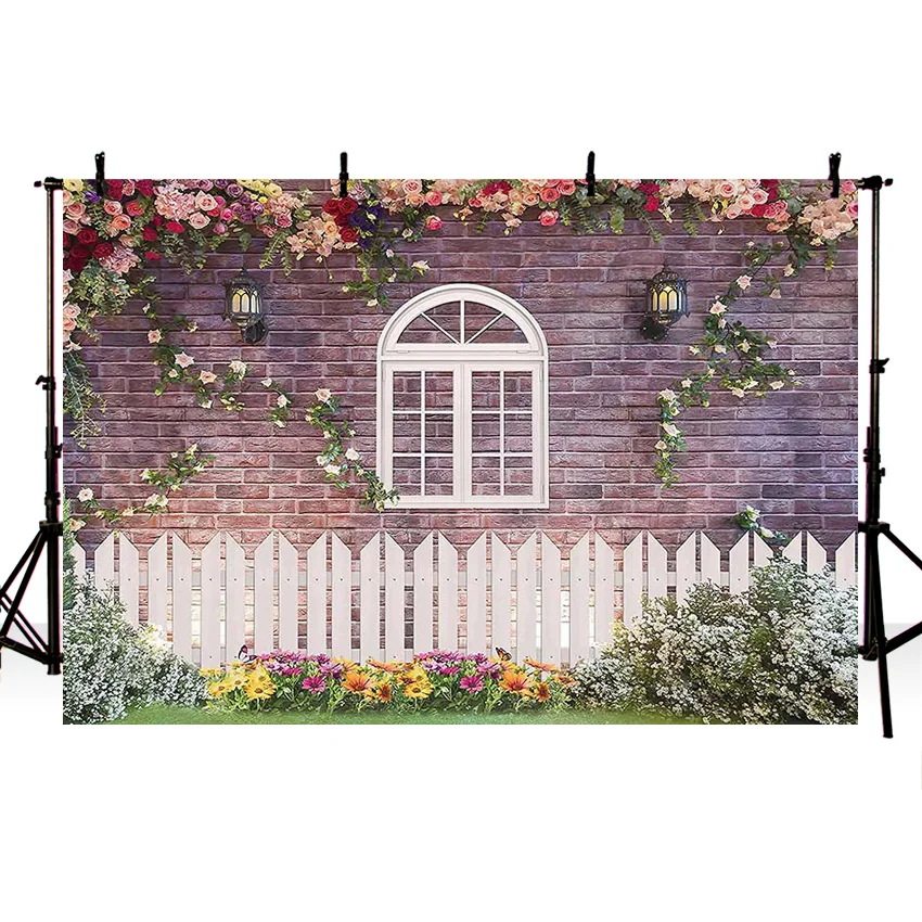 Mehofond primavera páscoa fotografia pano de fundo jardim celeiro flor floral ovos coelho fundo do bebê criança festa aniversário photoshoot