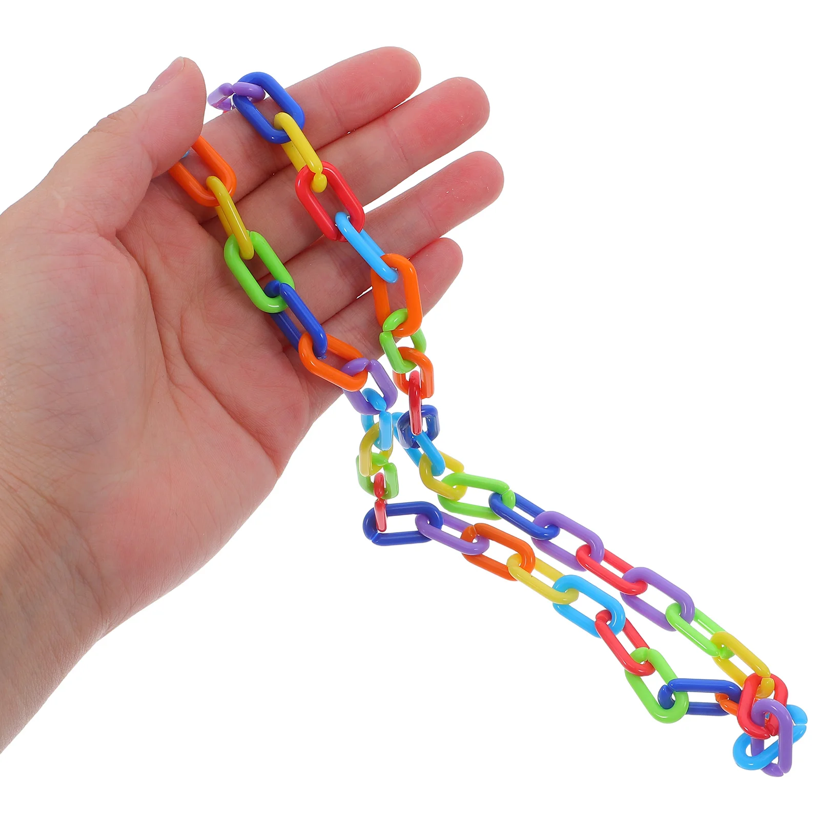 

Rainbow Candy Chain Mask Lanyard Acrylic Necklace Accessories Kids Eye Glass Beaded Glasses Chain Strap Jewelry Making