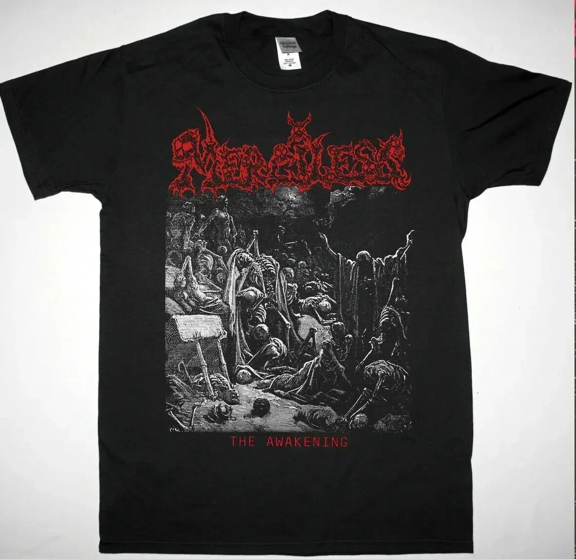 MERCILESS THE AWAKENING MASSACRA PROTECTOR DISMEMBER NEW BLACK T SHIRT