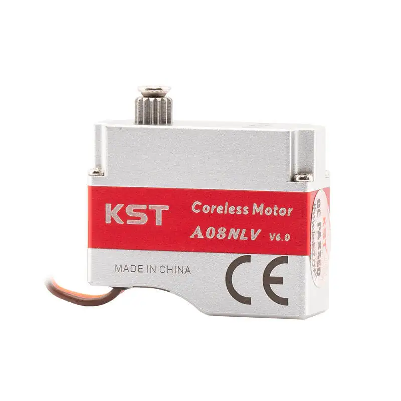 

KST A08N LV 6.0V 3.2Kgf.cm 0.09 seconds glider. DLG metal gear high-voltage remote-controlled glider wing without core motor.