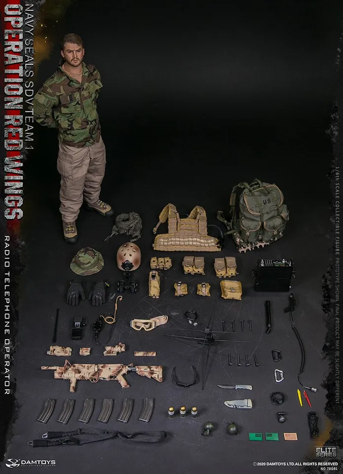 1/6 Action Figures Model DAMTOYS DAM78081 Operation Red Wing US