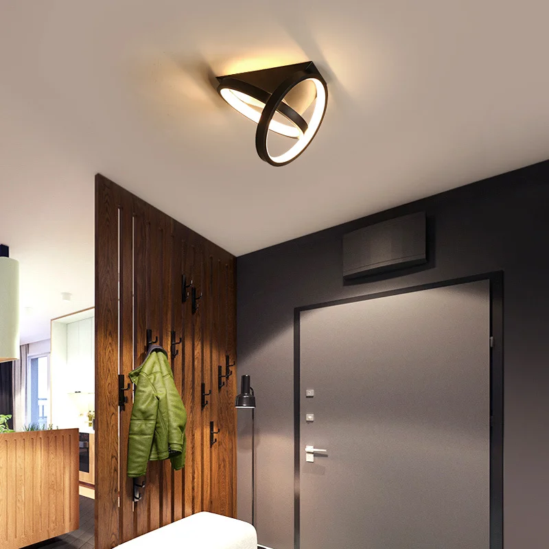 Nordic Modern Living Room Corridor Aisle Ceiling Lights Creative Foyer Entry Simple Cloakroom Lamp Balcony Recessed Led Light