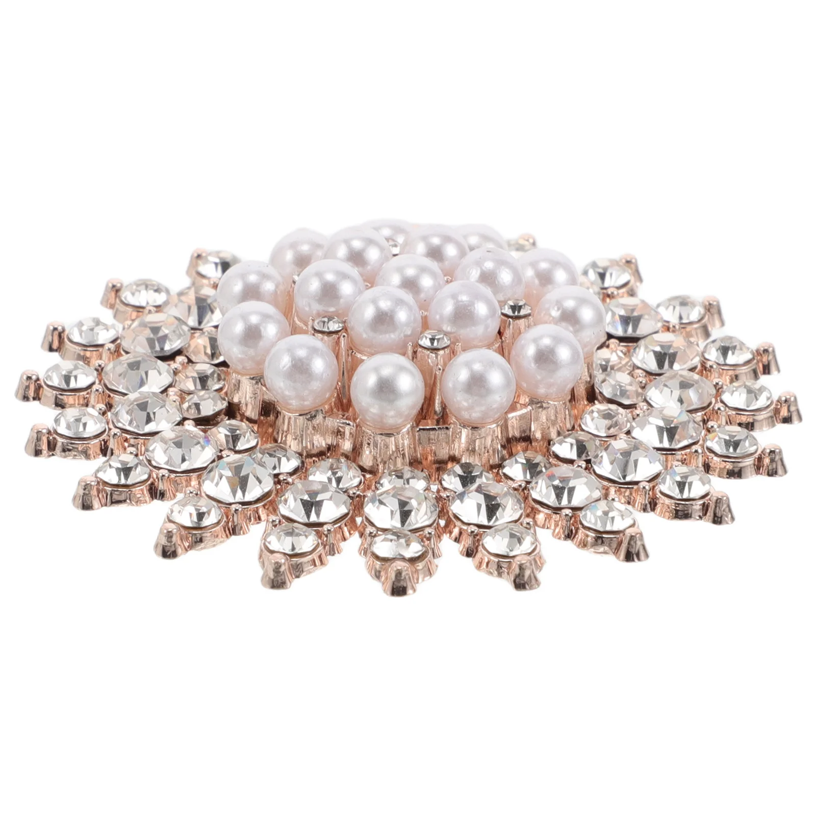 

Pearl Brooch Elegant Sweater Clips Shawl Pin Rhinestone Brooch Pin Hat Pins Zinc Alloy Jewelry Autumn Winter Accessories