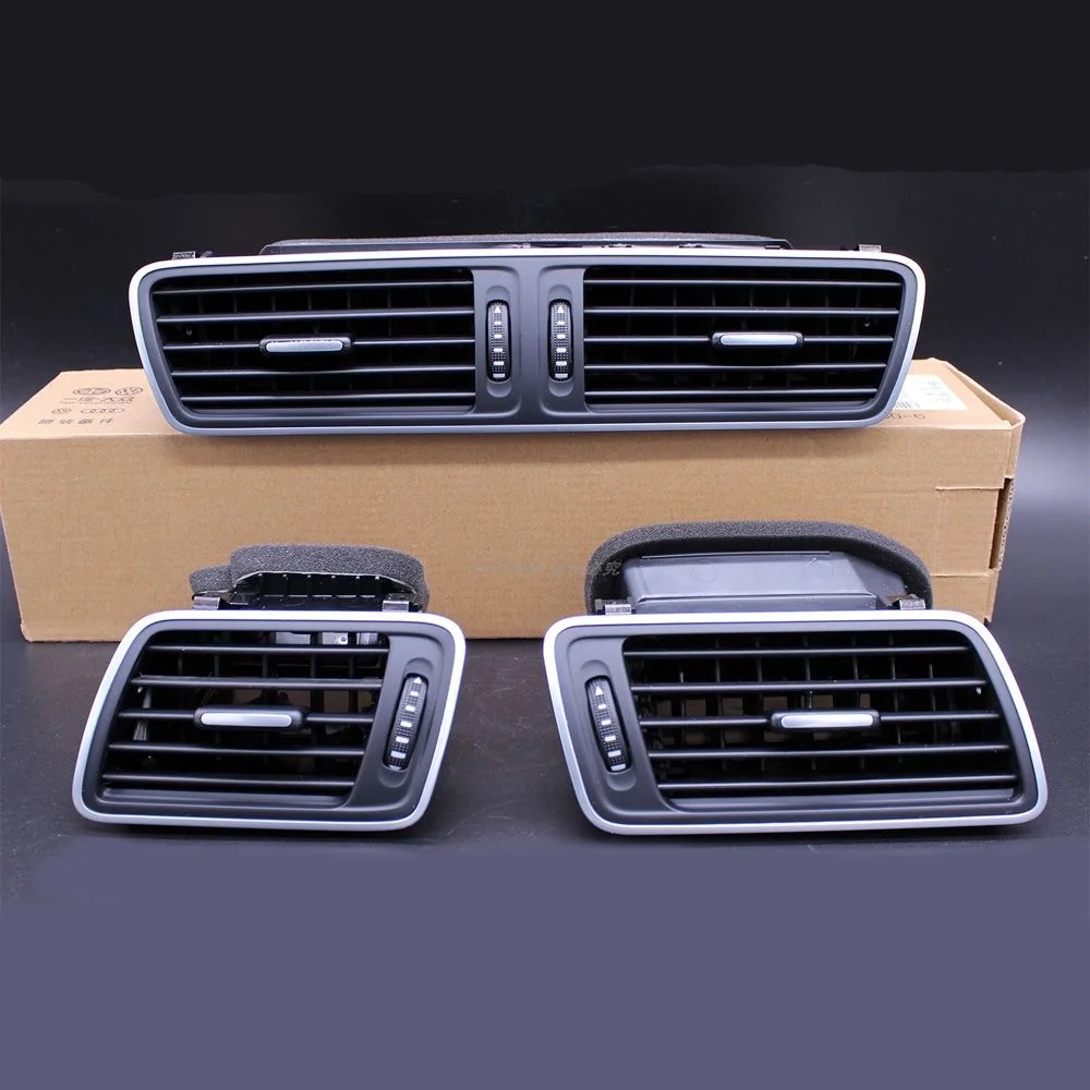 

Передняя приборная панель автомобиля, вентиляционные отверстия кондиционера для VW Passat B6 B7 CC R36 3AD819728 3AD819702 3AD819701, левый руль