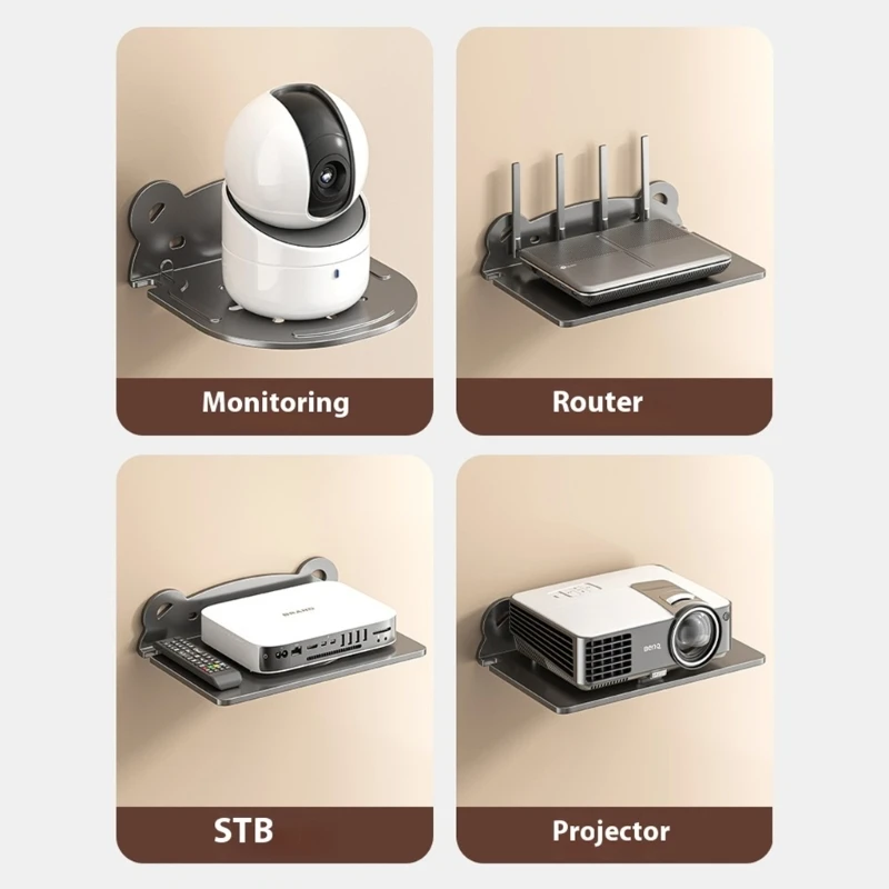 حامل جهاز عرض متعدد الأغراض من OOTDTY حامل معدني متوافق مع جهاز عرض HY300 TD80W