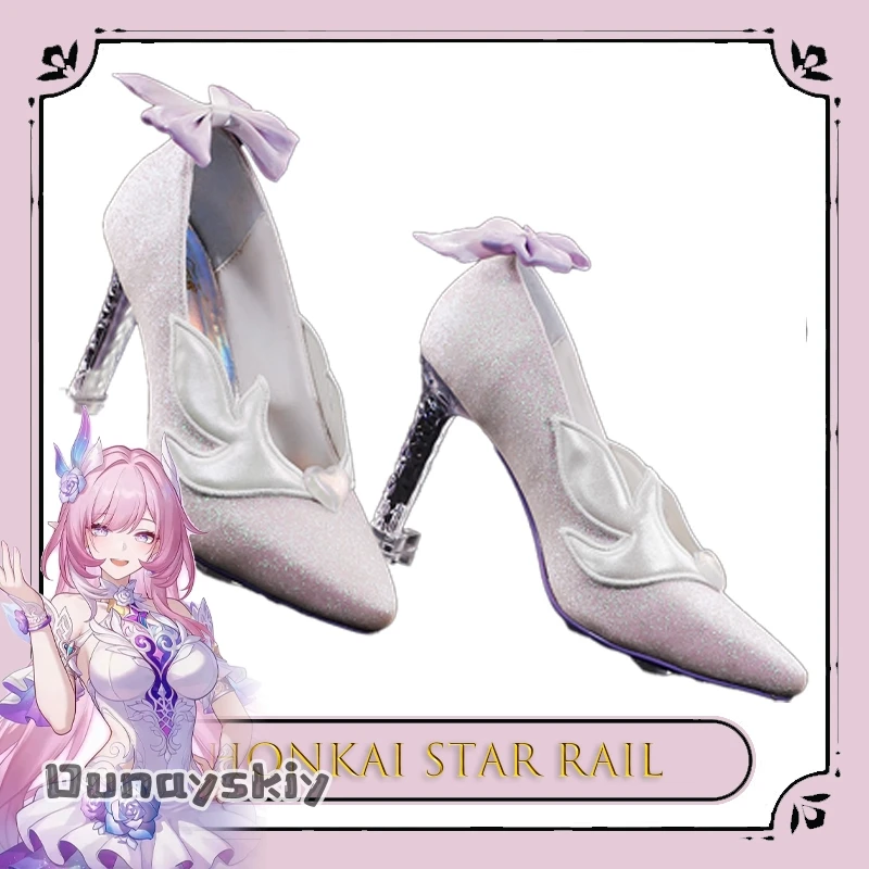 

BHonkai Star Rail Cyrene SP Обувь для косплея на высоком каблуке {Yumekiri} Опора для персонажей аниме Обувь для вечеринки на Хэллоуин для женщин и девочек Бесплатная доставка