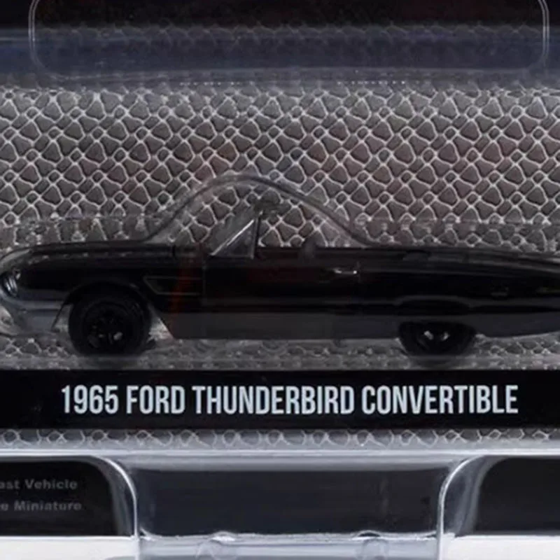 Greenlight Diecast 1:64 1965 Thunderbird للتحويل سبيكة محاكاة نموذج سيارة مجموعة ثابتة زينت هدية عيد