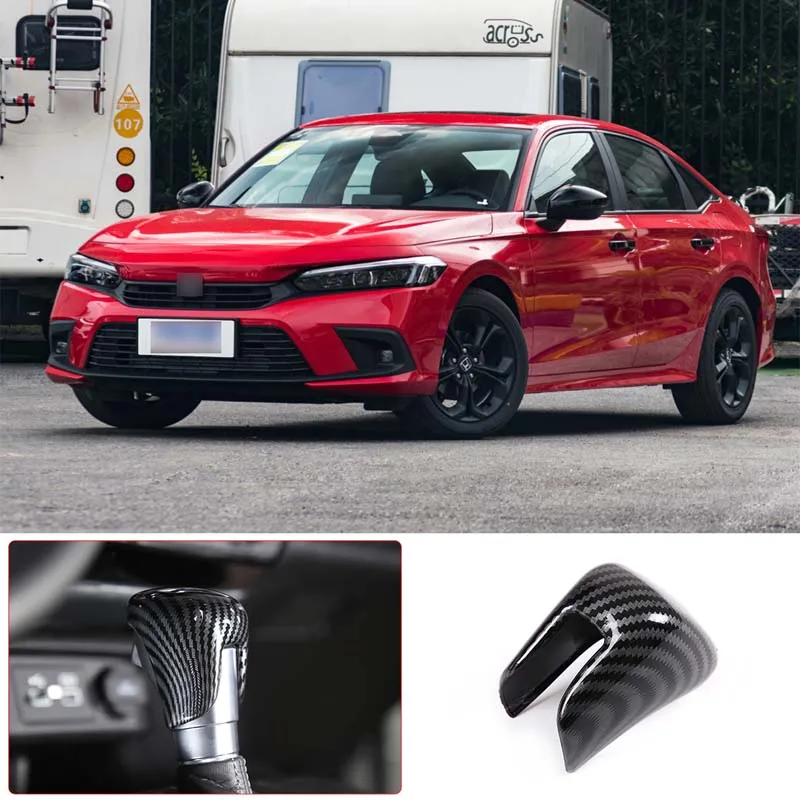 

For Honda Civic eleventh generation 2022 car styling gear head cover sticker ABS car interior modification accessories