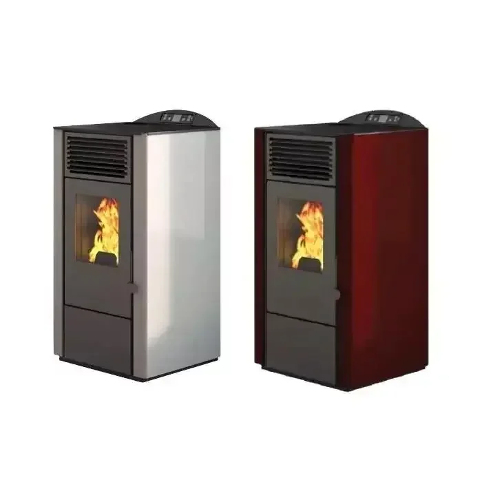 Wholesale easy to use European automatic wood pellet stove with large heat output and temperature control function for sell