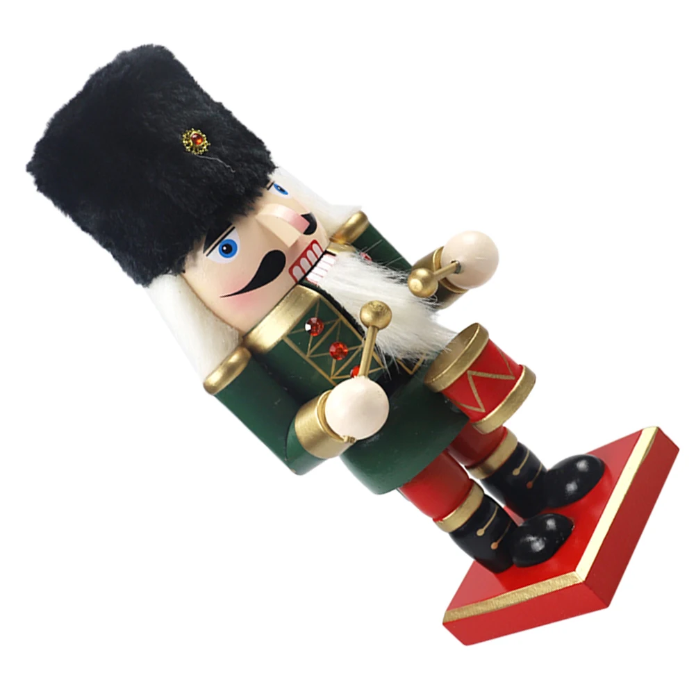 

Merry Nutcracker Ornament Home Decor Soldier Decorate Christmas Figurines Table