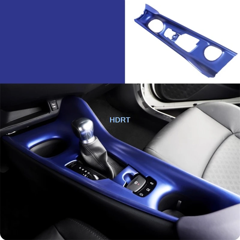 Stainless steel Blue Accessories For Toyota CHR 2017-2021 Inner
