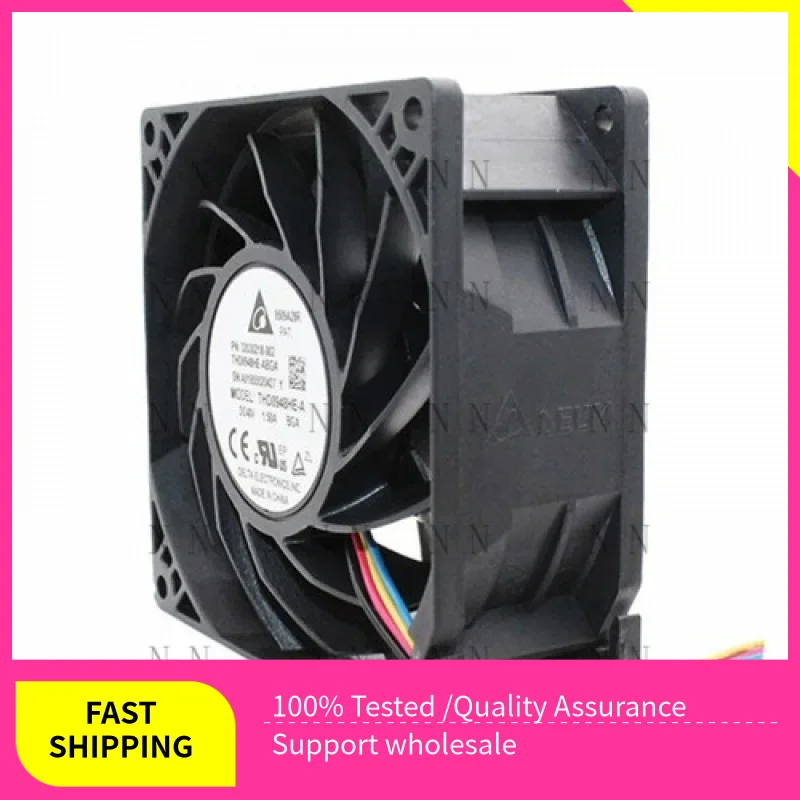 LCXZ   For Delta THD0948HE-A 9038 48V 1.50A 4-wire PWM Server Violent Fan