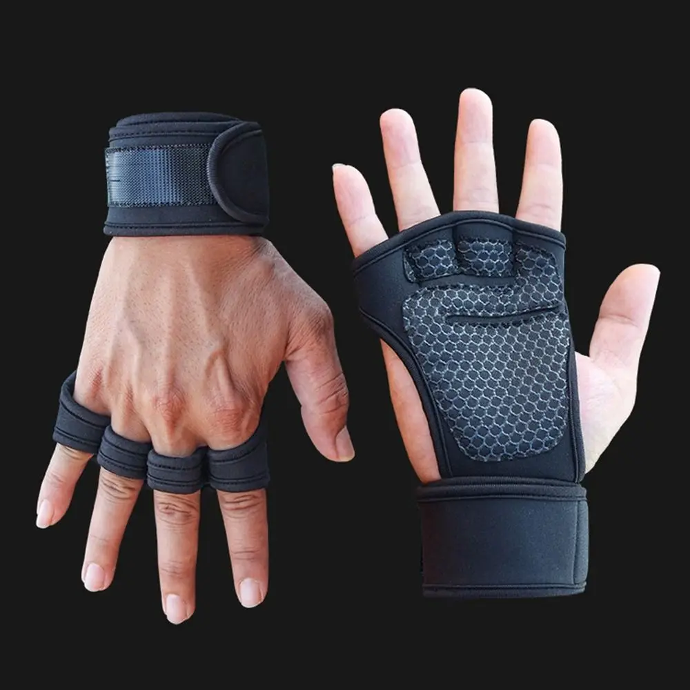 Mittens Body Building Fitness Sports Weightlifting Training Gloves Wrist Exercise Fitness Gloves Gym Gloves Hand Wrist