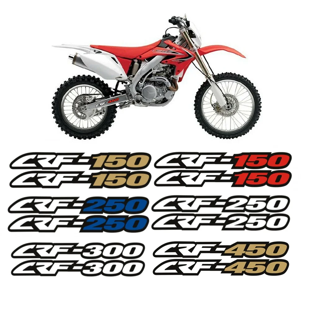 

For HONDA CRF 250F 250L 250LE 250R 250X 150F 150R 150RB 300L 450L 450R 450R-S 450RL 450X 3D Swing Arm Reflection Stickers Decals