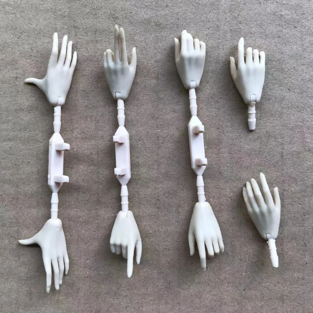 1/6 Puppe Hände Füße Super Weiß Beige Braun Puppe Zubehör 4 Geste Puppe Hände Dekore Für Weibliche Puppen – Detail 30
