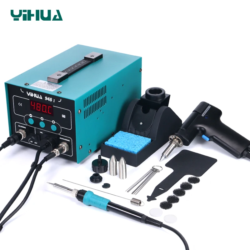 YIHUA 948 I Multi Function Adjustable Soldering Desoldering BGA Rework Soldering Station