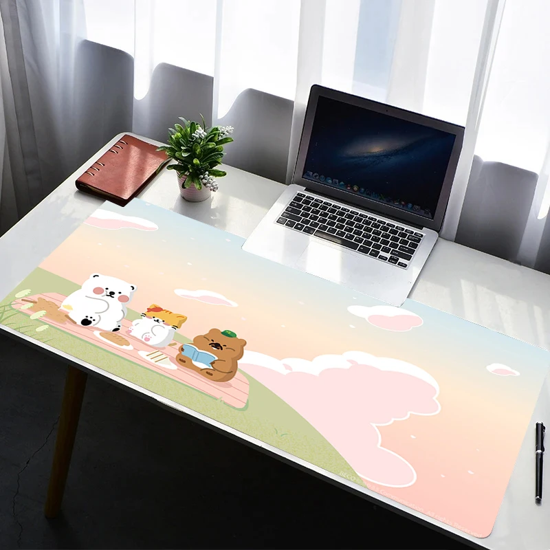 

Mouse Pad PC Non Slip Rubber Cute Mousepad Laptop Gamer Cabinet Keyboard Pad Office Computer Gaming Desk Animal Party Mouse Mat