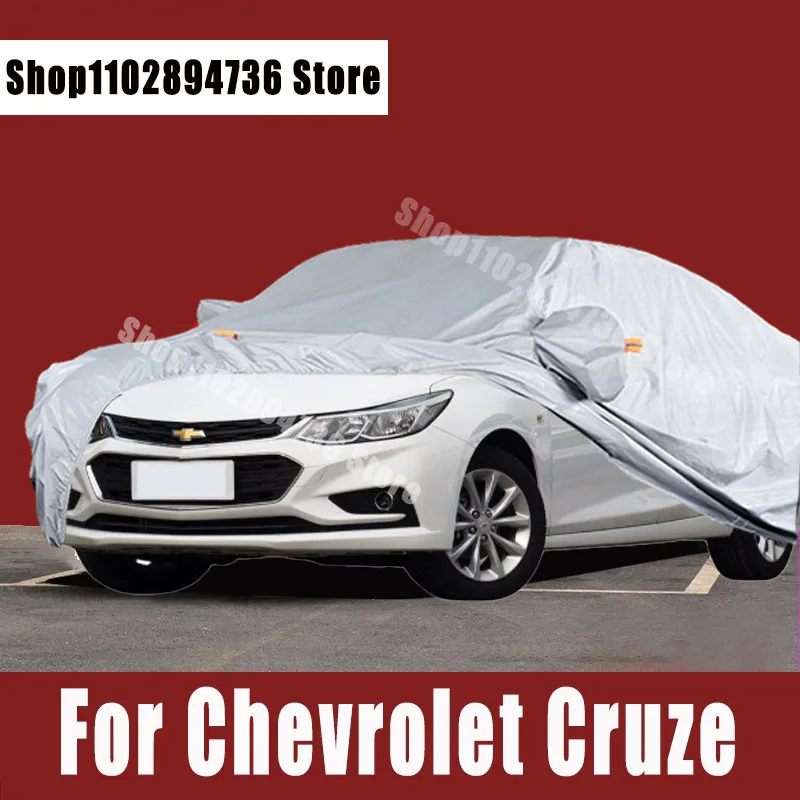 

For chevrolet Cruze Full Car Covers Outdoor Sun uv protection Dust Rain Snow Protective Auto Protective cover